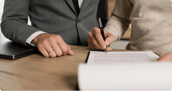 Signing documents